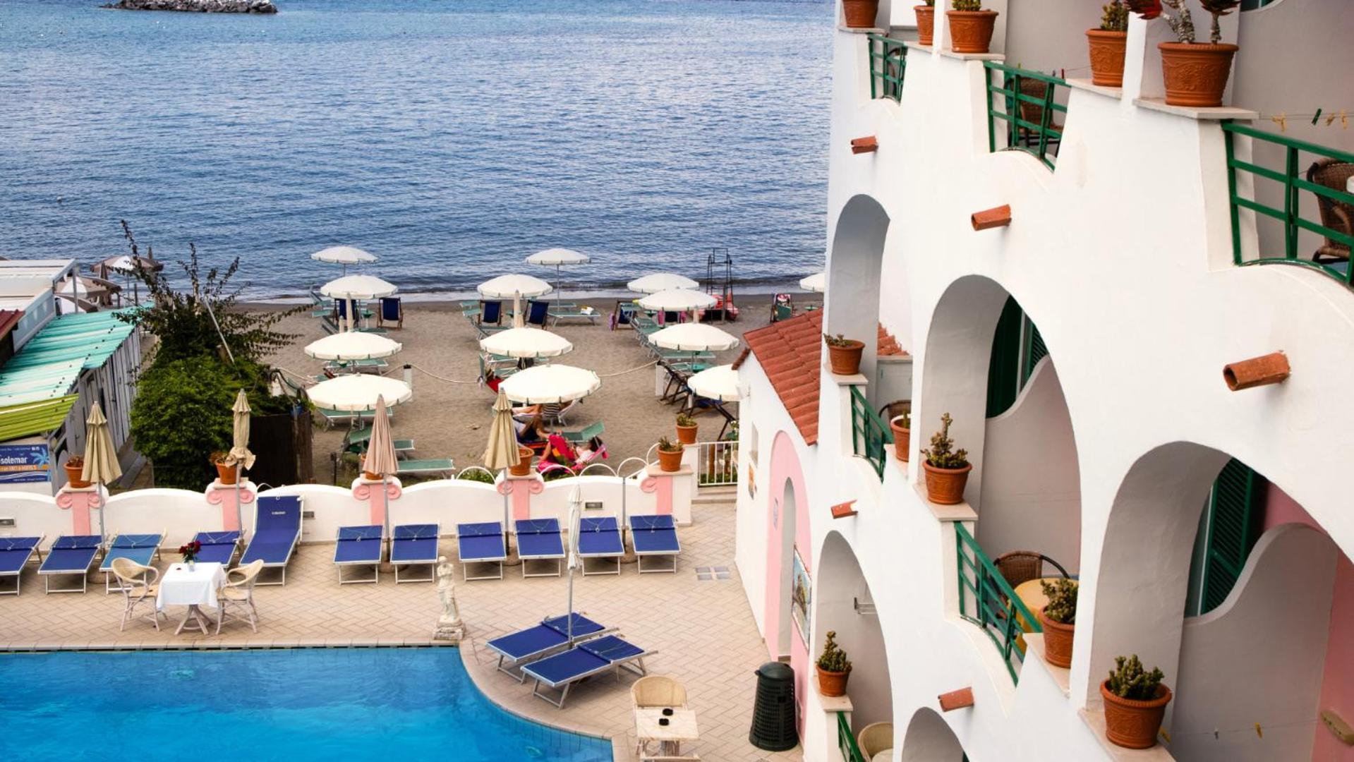 Hotel Solemare Beach & Beauty Spa Ischia Buitenkant foto